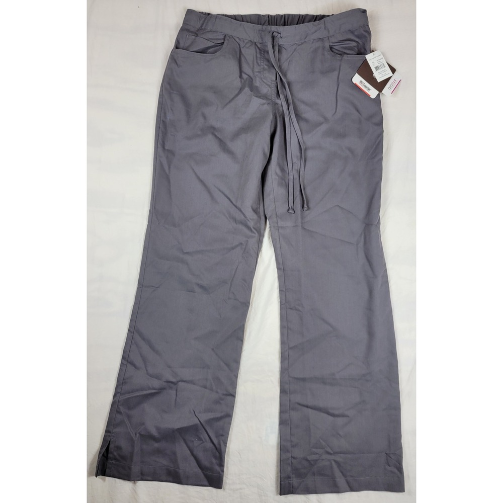 Greys Anatomy by Barco Scrub Pants Nickel Grey 5 Pkt Drawstring 4232 Medium NEW